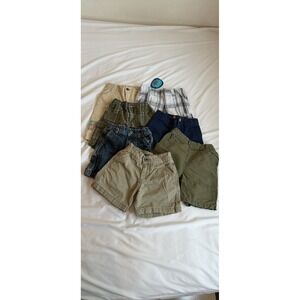 Toddler Boy Shorts Lot Of 7 Size 2T Oshkosh Mixed Brands Y2K